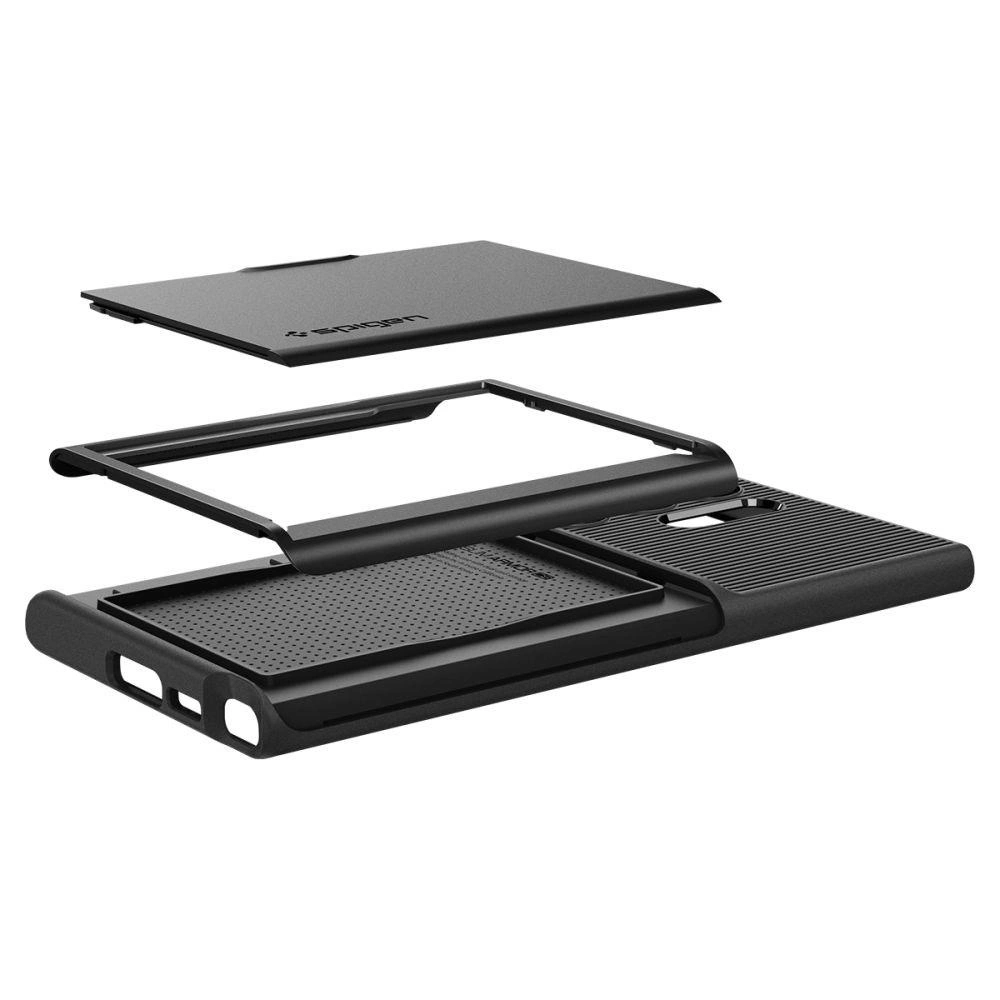 Spigen Slim Armor CS case for Samsung Galaxy S23 Ultra - blackeng
