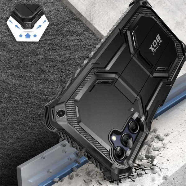 Supcase IBLSN ArmorBox Case for Samsung Galaxy A15 4G / 5G - Blackeng