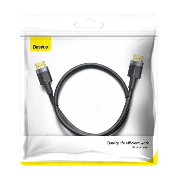 Baseus Cafule HDMI / HDMI 2.0 4K 60 Hz 3D 18 Gbps cable - blackeng