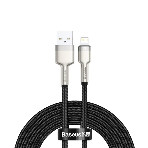Baseus Cafule Series Metal Data USB-A / Lightning 2.4A cable 1m - blackeng