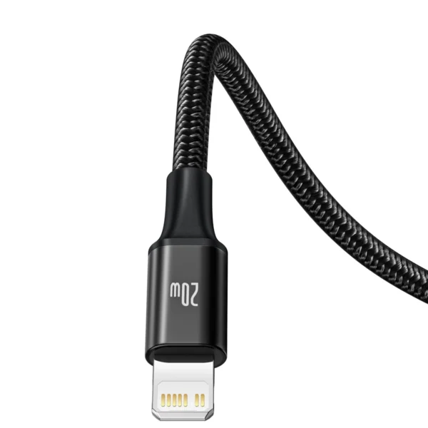 Baseus Rapid Series 3in1 USB-C - USB-C / Lightning / micro USB cable 20W PD 1.5m - blackeng