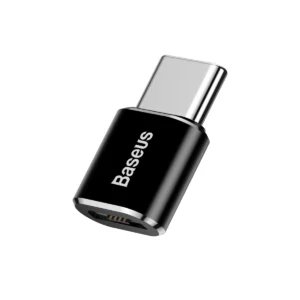 Baseus Mini Micro USB to USB-C adapter - blackeng