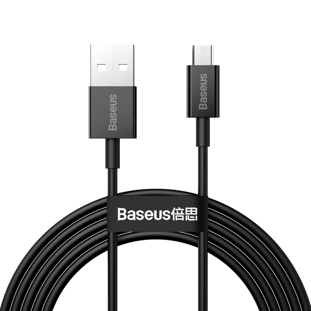 Baseus Superior USB-A / micro USB 2A cable 2m - blackeng