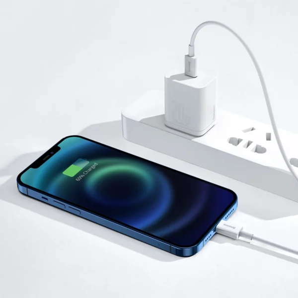 Baseus Superior Series USB-C / Lightning PD 20W 2 m cable - whiteeng