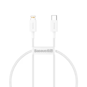Baseus Superior Series USB-C / Lightning PD 20W 2 m cable - whiteeng