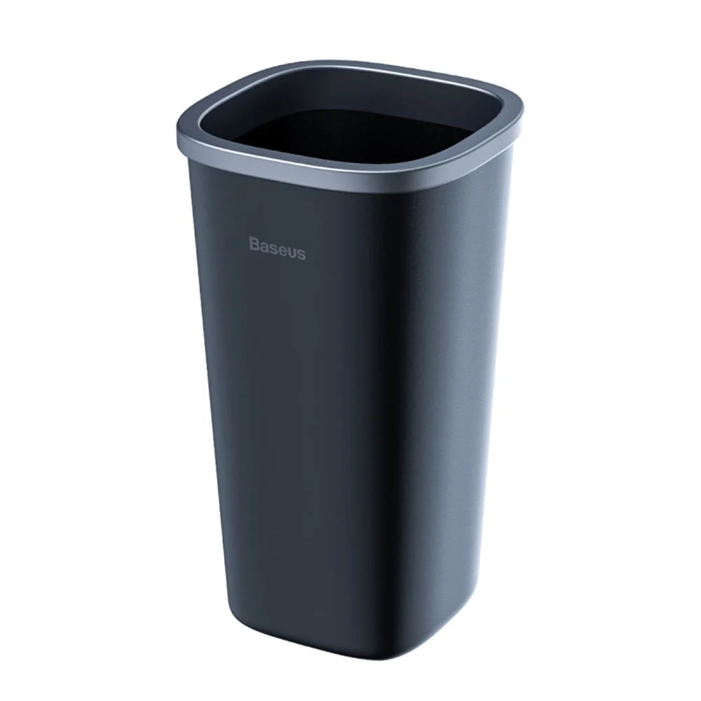 Baseus CRLJT-A01 waste bin for a car mounted in a cup holder - blackeng