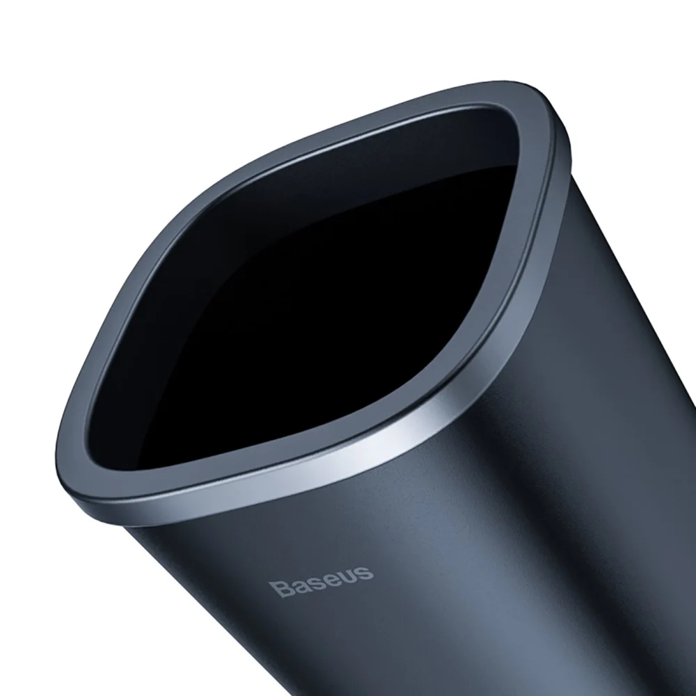 Baseus CRLJT-A01 waste bin for a car mounted in a cup holder - blackeng