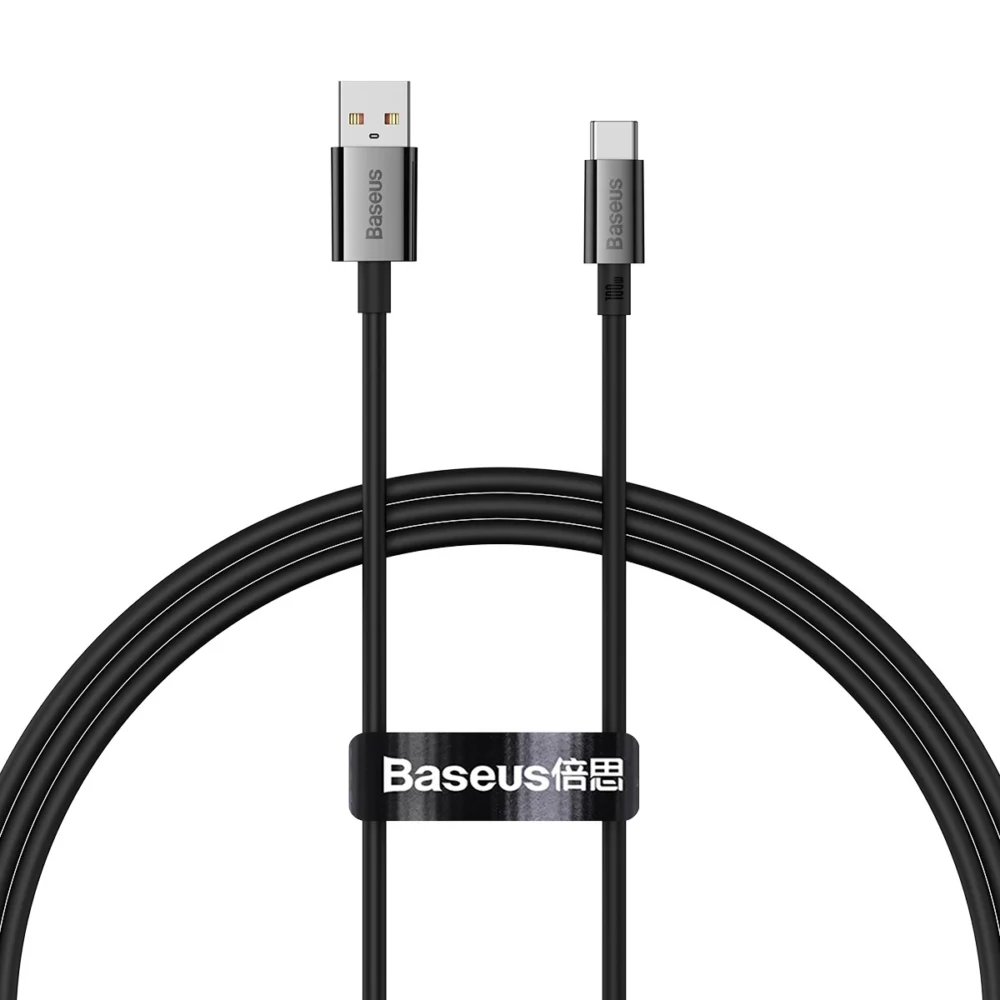 Baseus Superior Series USB-A / USB-C 100W 2m cable - blackeng