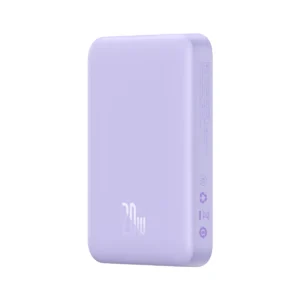 Baseus Magnetic Mini Induction Powerbank 10000mAh 20W - purple + USB-C - USB-C cableeng