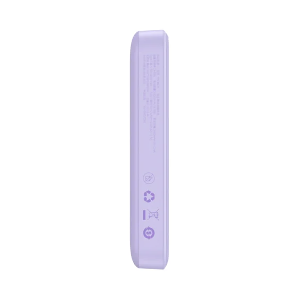 Baseus Magnetic Mini Induction Powerbank 10000mAh 20W - purple + USB-C - USB-C cableeng