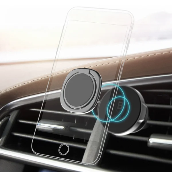 Baseus Privity Ring holder / ring with stand function - blackeng