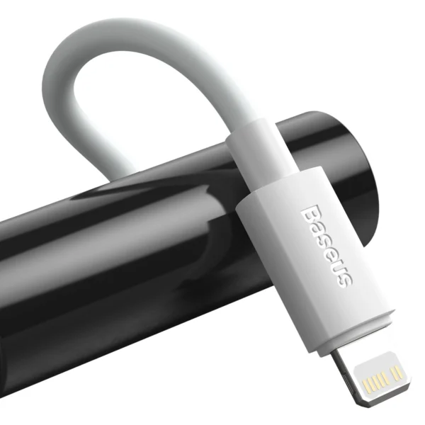 Baseus Simple Wisdom Lightning / USB-C cable 20W 1.5 m 2 pcs - whiteeng