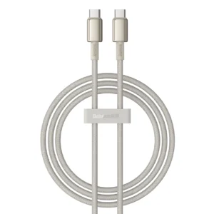 Baseus Tungsten Gold USB-C / USB-C cable 100W 1m - goldeng