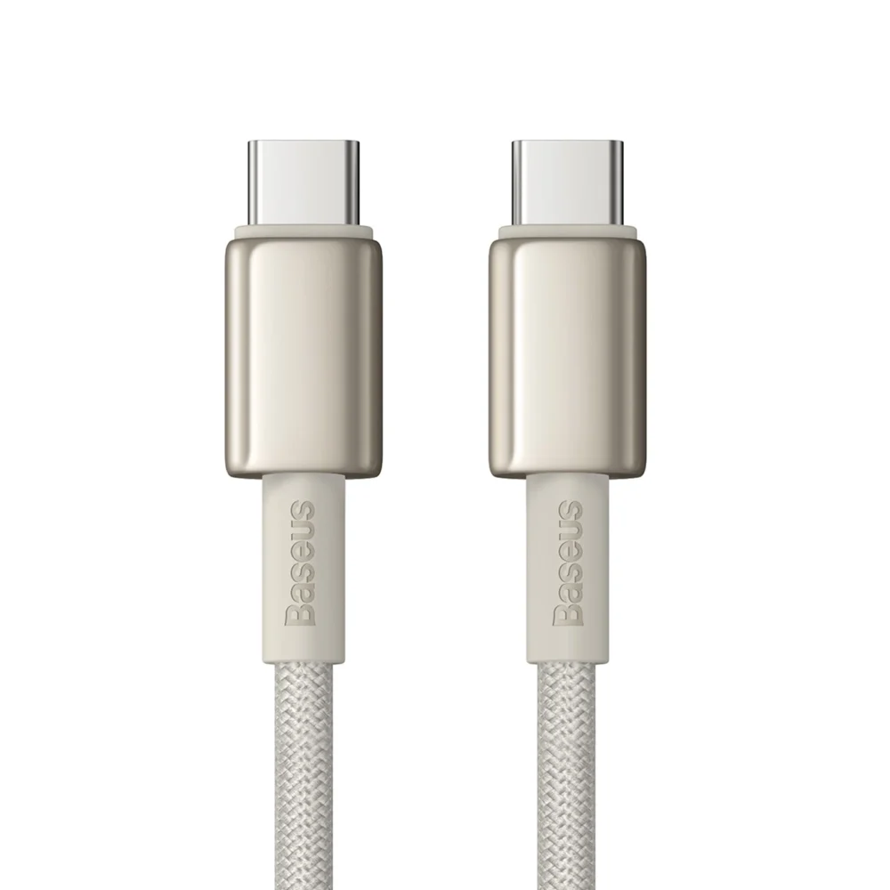 Baseus Tungsten Gold USB-C / USB-C 100W 2m cable - goldeng