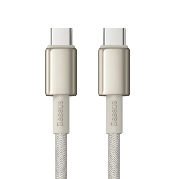 Baseus Tungsten Gold USB-C / USB-C 100W 2m cable - goldeng