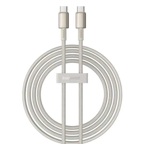 Baseus Tungsten Gold USB-C / USB-C 100W 2m cable - goldeng