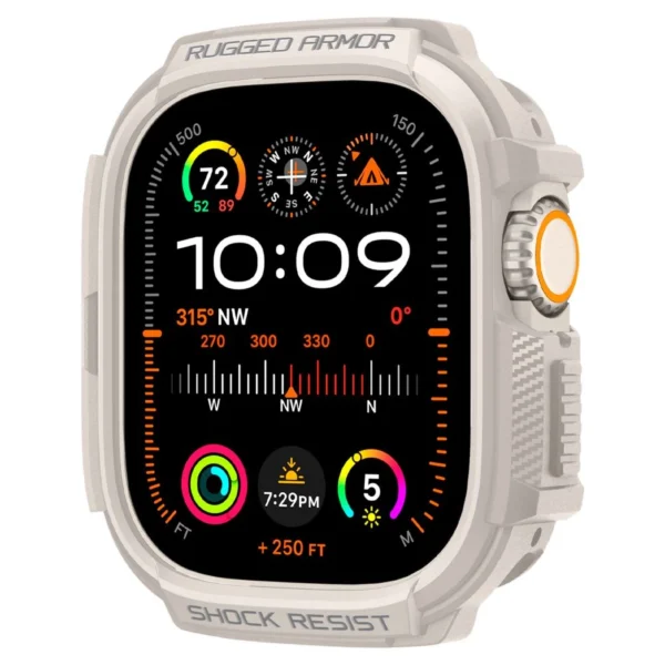 Spigen Rugged Armor Case for Apple Watch Ultra 1 / 2 (49mm) - Beigeeng