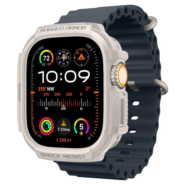 Spigen Rugged Armor Case for Apple Watch Ultra 1 / 2 (49mm) - Beigeeng