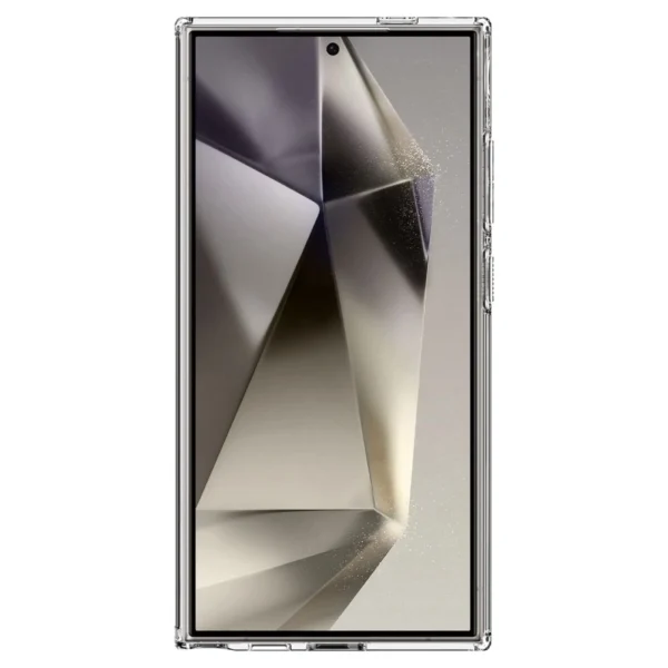 Spigen Ultra Hybrid Case for Samsung Galaxy S24 Ultra - Natural Titanium (Zero One Pattern)eng
