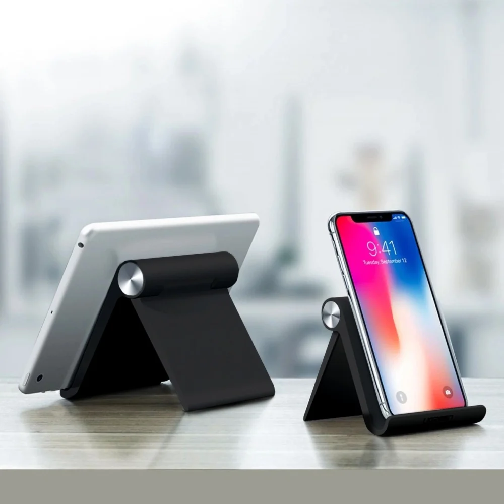Ugreen LP106 50747 95 x 85 mm desk stand for 4-7.9" phone - blackeng