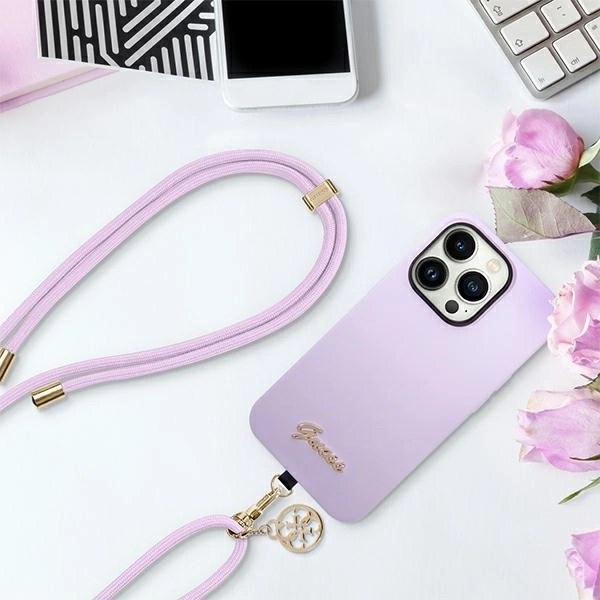 Guess CBDY Cord phone strap - lilaceng