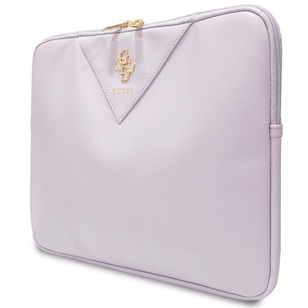 Guess Triangle 4G cover for a 14" laptop - purpleeng