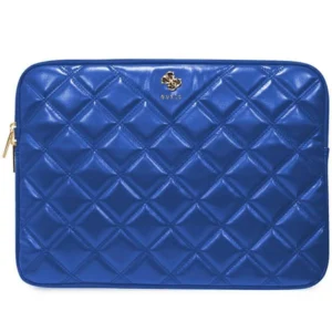 Guess 4G Quilted case for a 14" laptop - blueeng