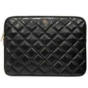 Guess Quilted 4G cover for a 16" laptop - blackeng