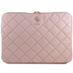 Guess Quilted 4G cover for a 16" laptop - pinkeng