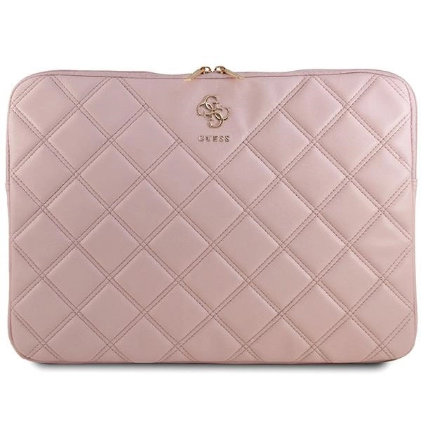 Guess Quilted 4G cover for a 16" laptop - pinkeng