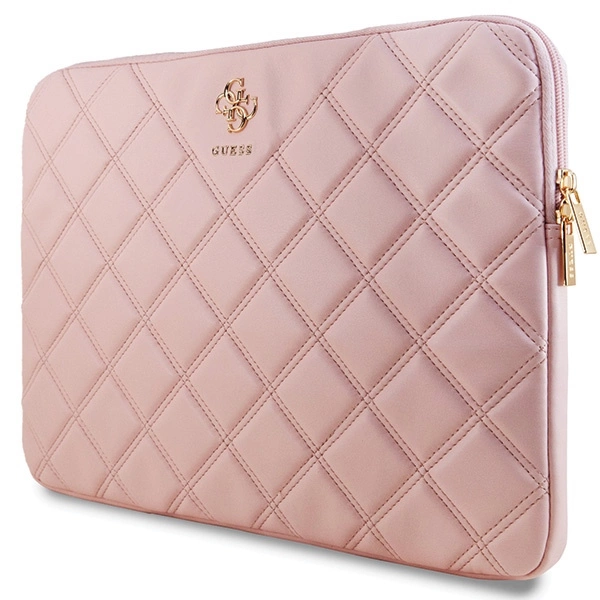 Guess Quilted 4G cover for a 16" laptop - pinkeng