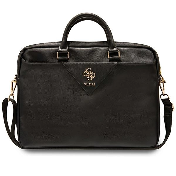 Guess Triangle 4G 16" Laptop Bag - Blackeng