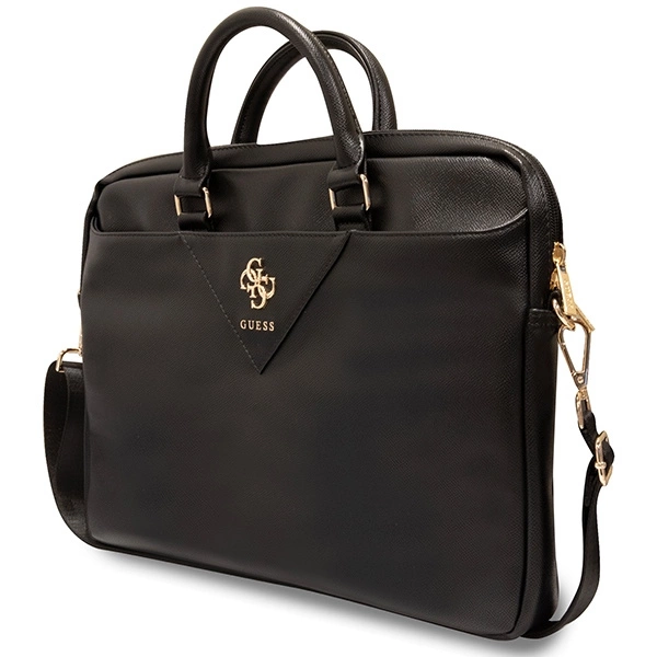 Guess Triangle 4G 16" Laptop Bag - Blackeng