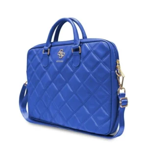 Guess Quilted 4G bag for a 16" laptop - blueeng