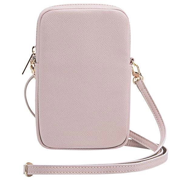 Guess Zip Triangle 4G bag - pinkeng