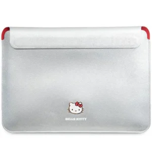 Hello Kitty PU Metal Logo case for a 14" laptop - silvereng