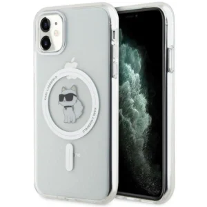 Karl Lagerfeld IML Choupette MagSafe case for iPhone 11 / Xr - transparenteng
