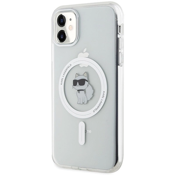 Karl Lagerfeld IML Choupette MagSafe case for iPhone 11 / Xr - transparenteng