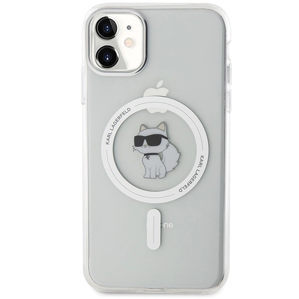 Karl Lagerfeld IML Choupette MagSafe case for iPhone 11 / Xr - transparenteng