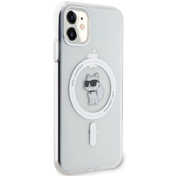 Karl Lagerfeld IML Choupette MagSafe case for iPhone 11 / Xr - transparenteng