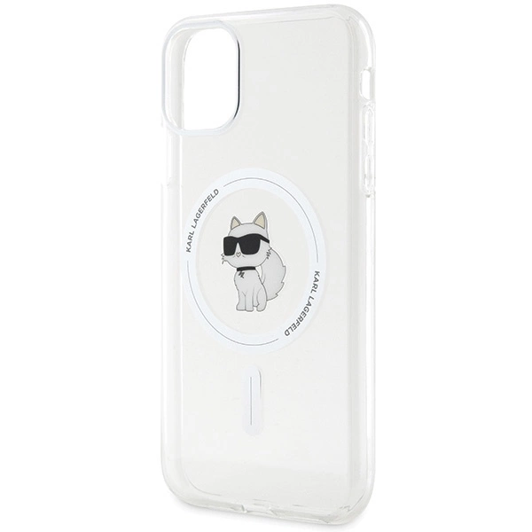 Karl Lagerfeld IML Choupette MagSafe case for iPhone 11 / Xr - transparenteng