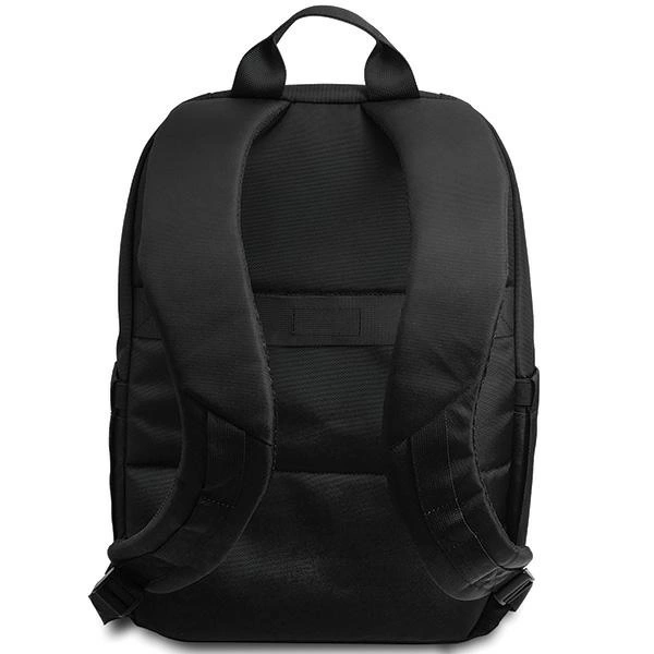 BMW Carbon & Blue Stripe backpack for a 16" laptop - blackeng
