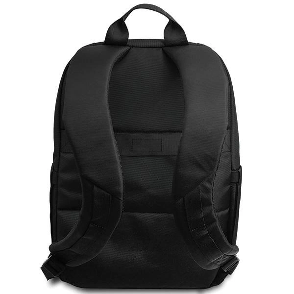BMW Carbon & Red Stripe backpack for a 16" laptop - blackeng