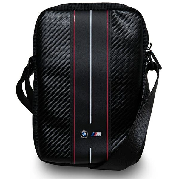 BMW Carbon & Red Stripe bag for 8" tablet - blackeng