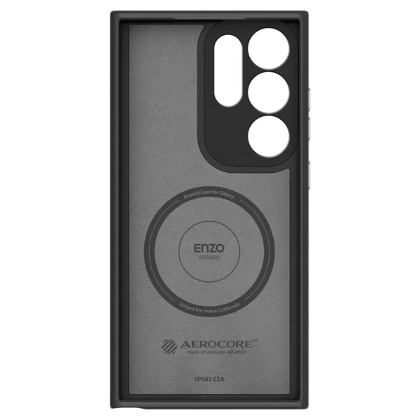 Spigen Enzo Aramid Case for Samsung Galaxy S24 Ultra - Matte Blackeng