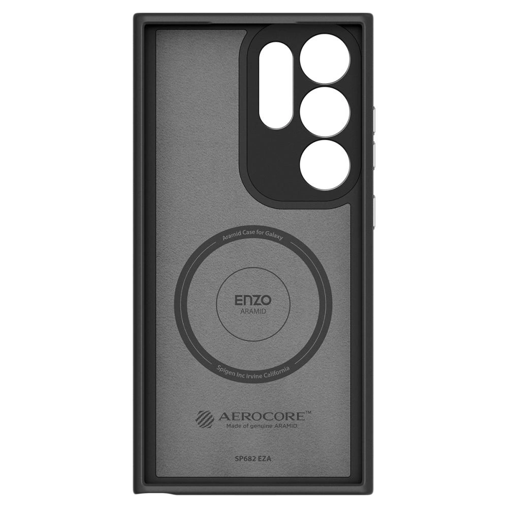 Spigen Enzo Aramid Case for Samsung Galaxy S24 Ultra - Matte Blackeng