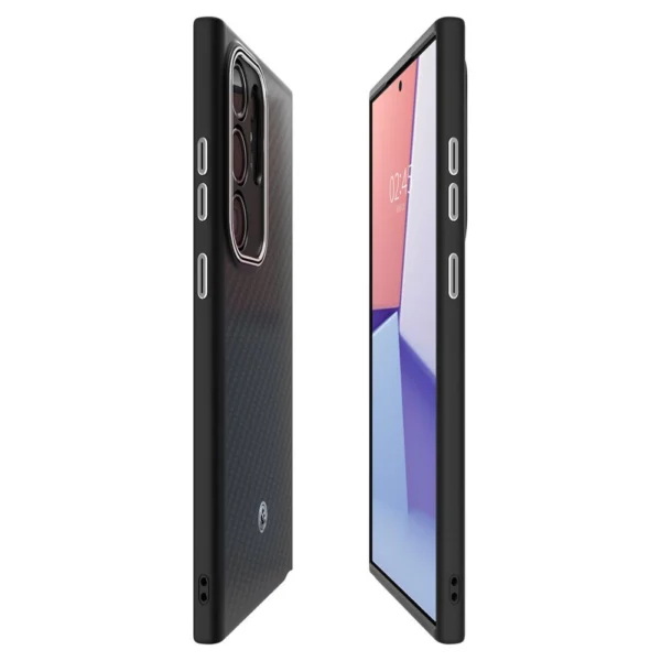 Spigen Enzo Aramid Case for Samsung Galaxy S24 Ultra - Matte Blackeng
