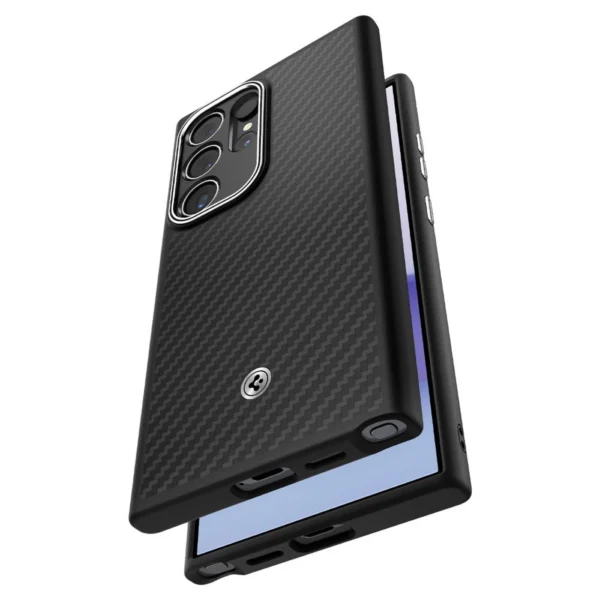 Spigen Enzo Aramid Case for Samsung Galaxy S24 Ultra - Matte Blackeng