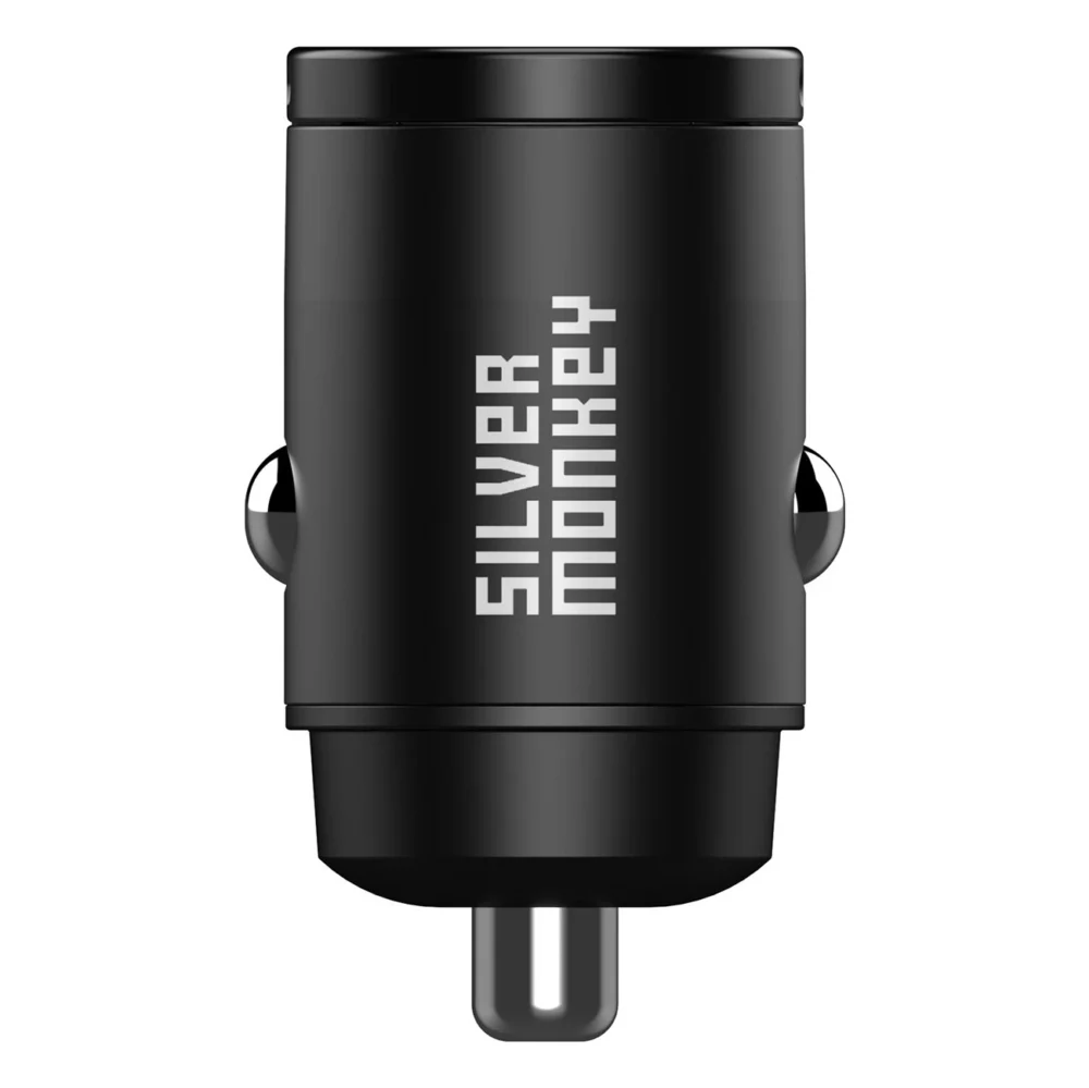 Silver Monkey PD-CPCT30-SM 30W 1x USB-C PD car charger - blackeng