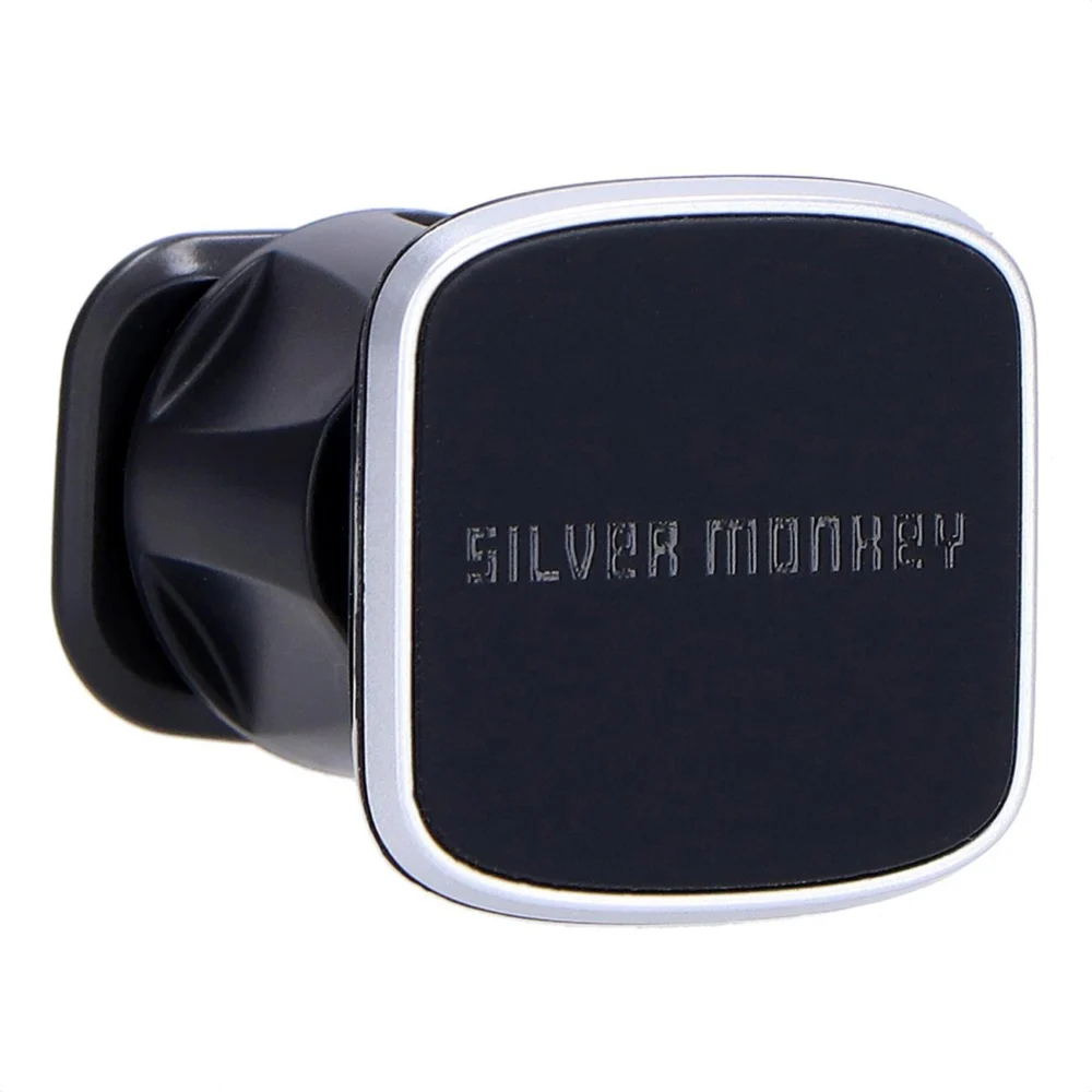 Silver Monkey CM-MGN-SM magnetic car air vent holder - blackeng